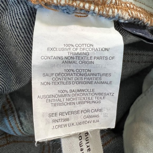 Madewell The Perfect Vintage Jean Destructed Size 24 - Picture 8 of 14